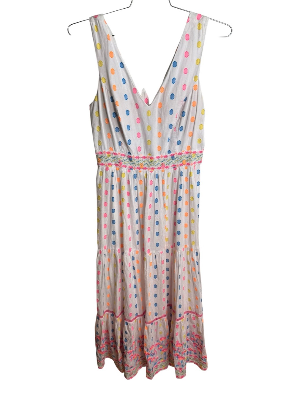 Lilly Pulitzer Charleen Polka Dot Sleeveless Dress 8 - Picture 3 of 8